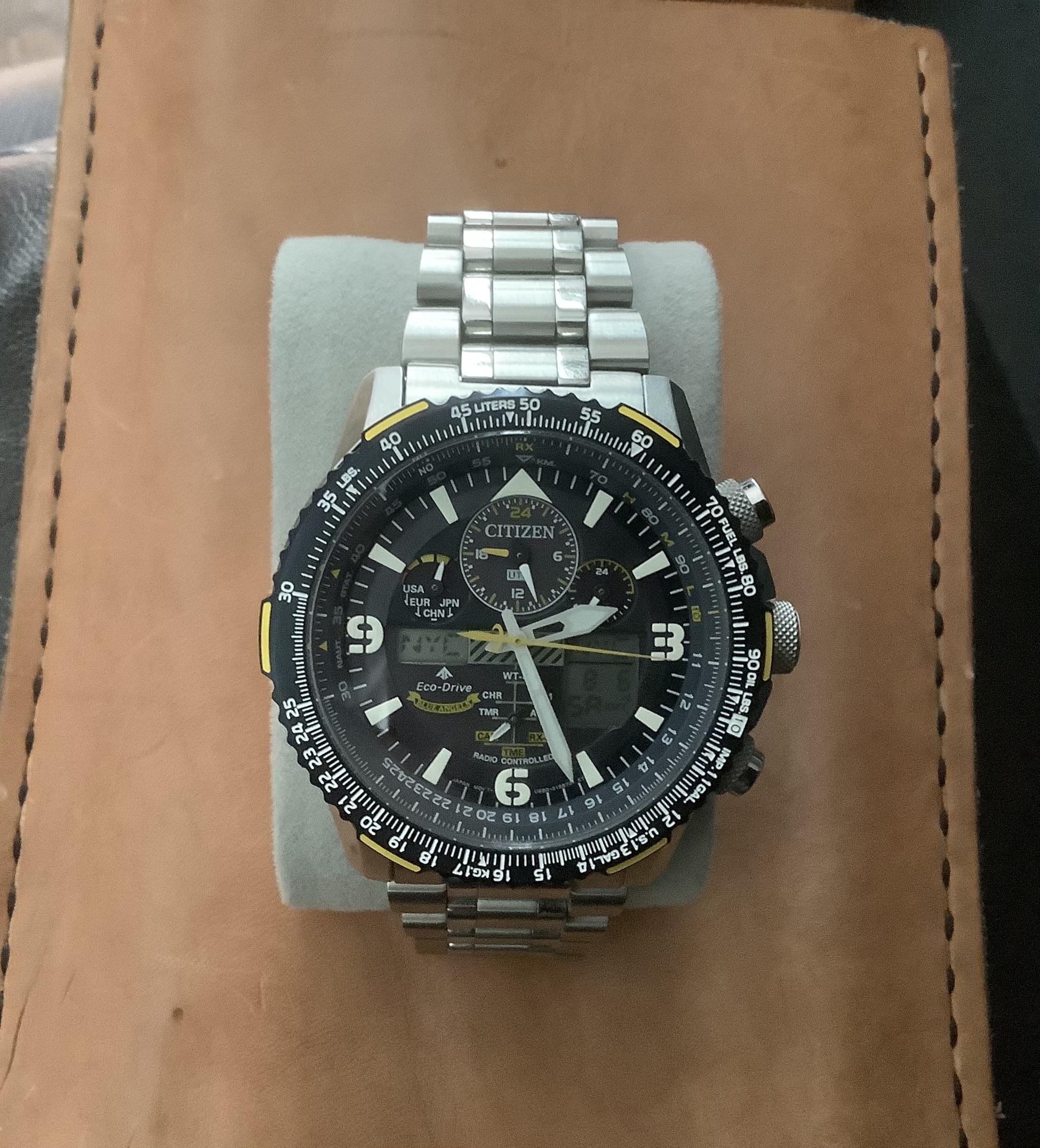 Citizen blue discount angels skyhawk review