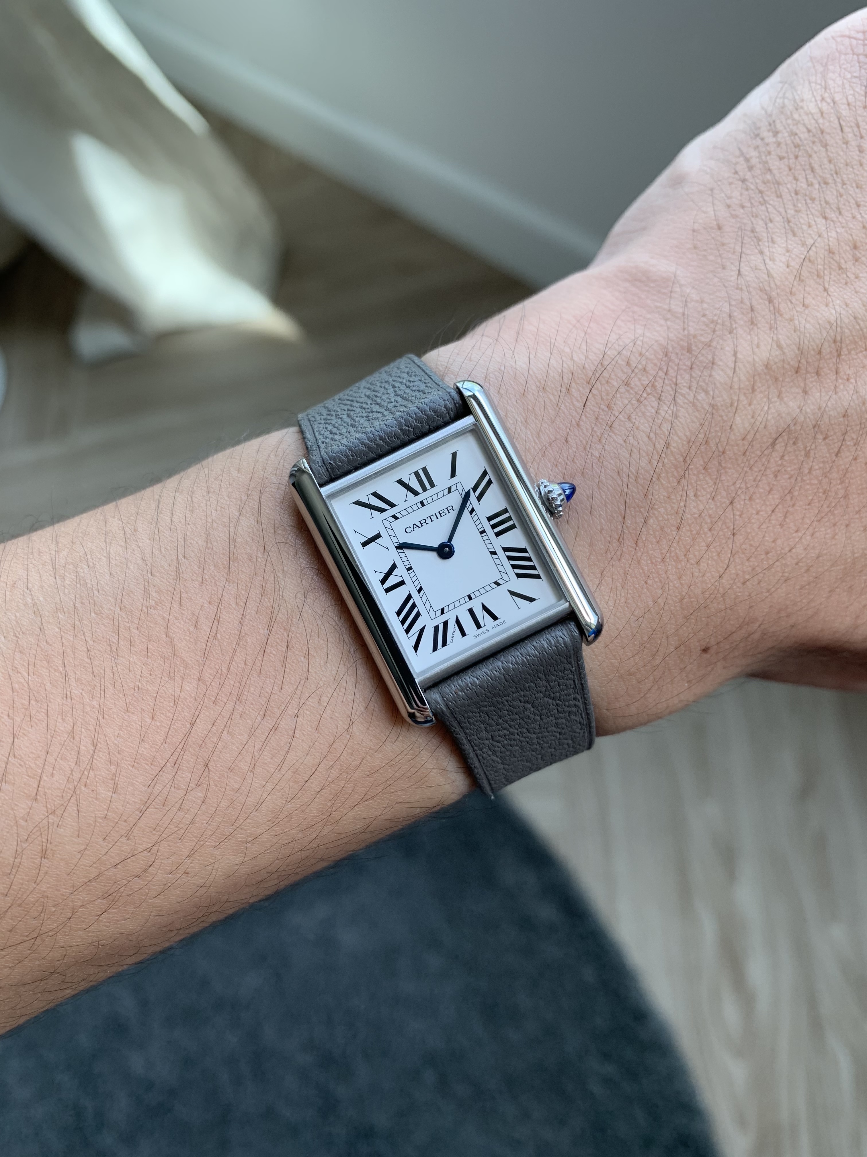 Cartier Tank L quartz or XL auto WatchCrunch