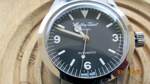 You got me at 34.5mm a review of the AMWG Mathey Tissot MT369